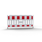 Schake EURO2 | panel fence | type NOX | film RA2/B | without lamp adapter | red / white
